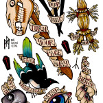 Cursed Temporary Tattoo Designs